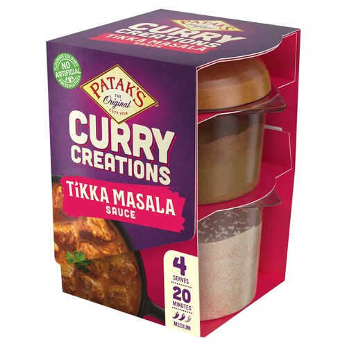 Patak's Tikka Masala Curry Creations Sauce Kit