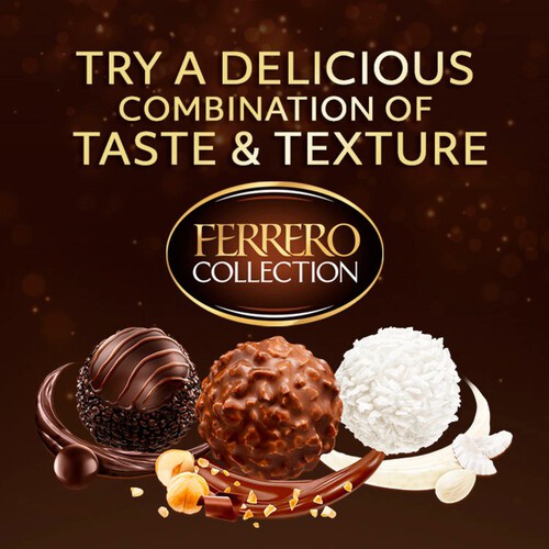 Ferrero Rocher Collection Chocolate Pralines Gift Box 15 Pieces