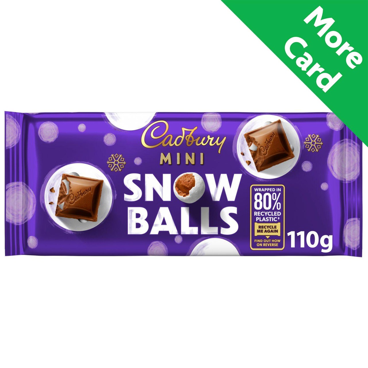 Cadbury Dairy Milk Mini Snowballs Chocolate Bar