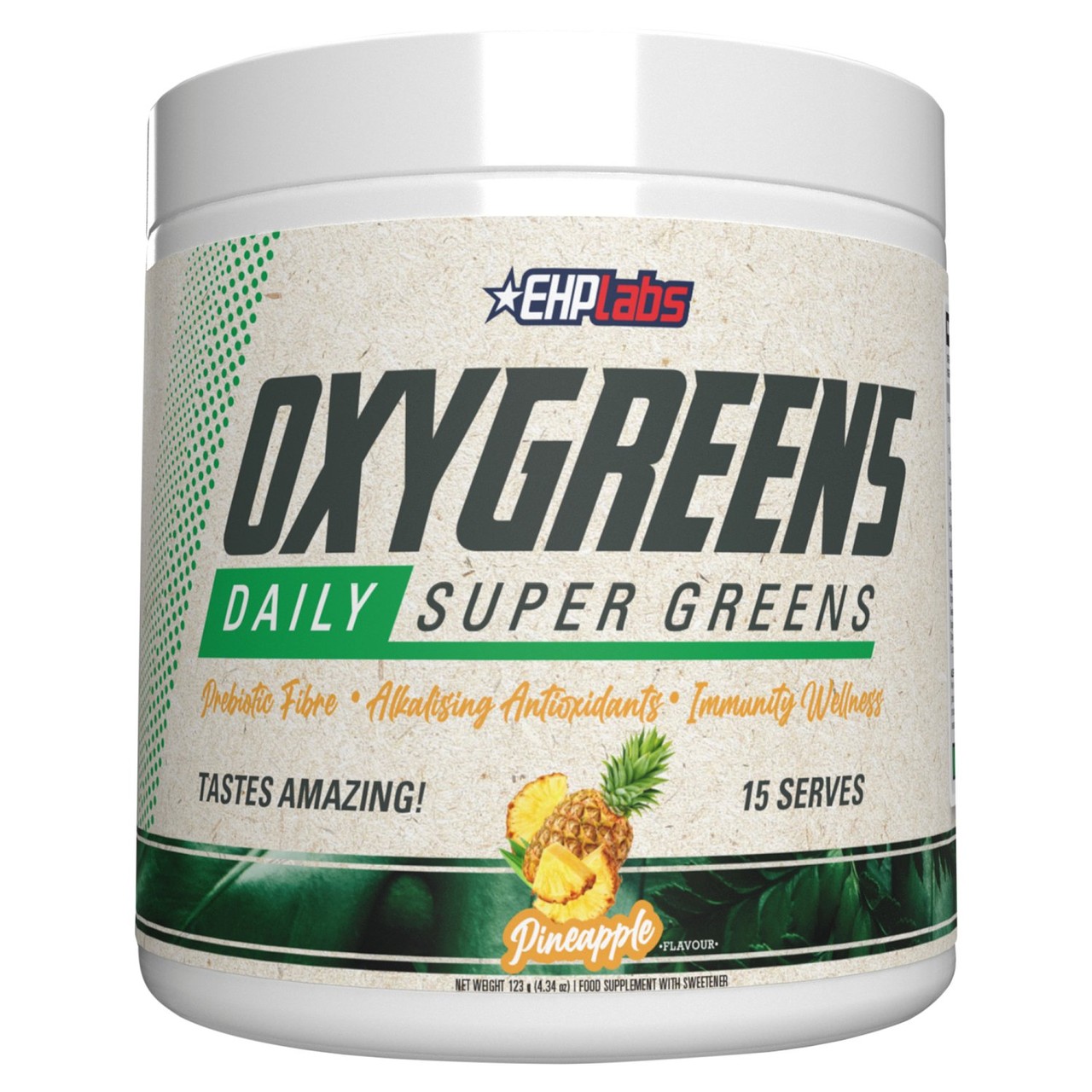 Oxygreens Pineapple 15 Serve