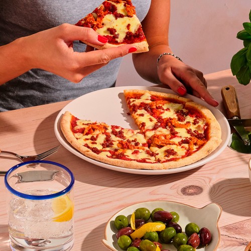 White Rabbit Chicken & Chorizo 10" Romana Pizza 380g
