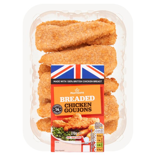 Morrisons  Breaded Chicken Goujons