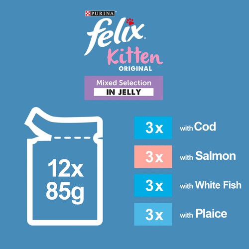 Felix kitten fish selection hotsell