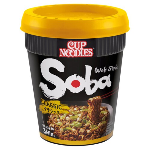 Nissin Soba Classic Noodles With Yakisoba Sauce