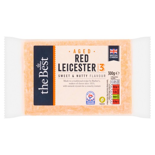 Morrisons the best aged red leicester