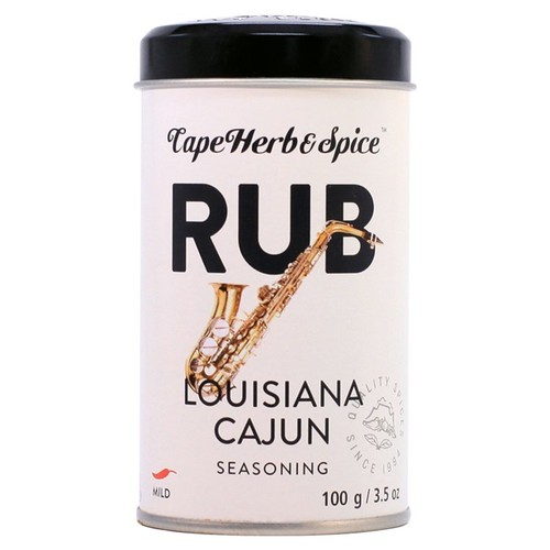 Cape Herb & Spice Rub Louisiana Cajun Seasoning