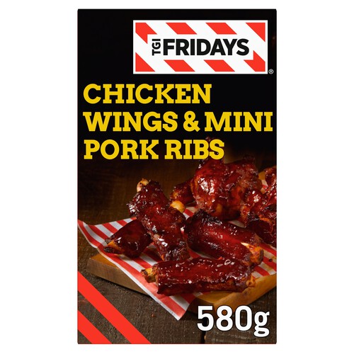 TGI Fridays Chicken Wings & Mini Pork Ribs 