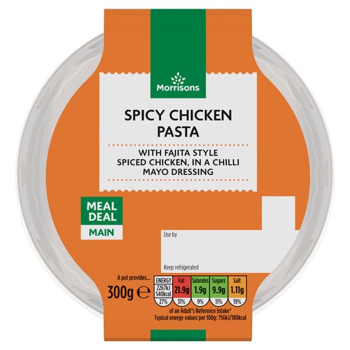 Morrisons Spicy Chicken Pasta Pot