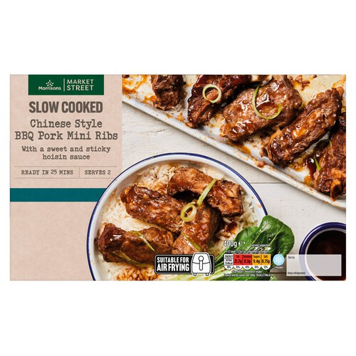 Morrisons Slow Cooked Chinese Style BBQ Pork Mini Ribs 