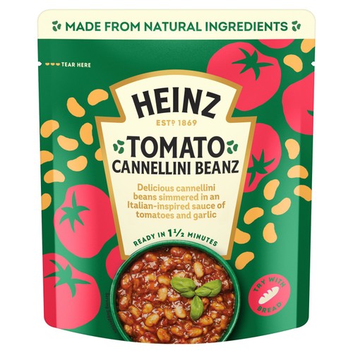 Heinz Tomato Cannellini Beans M/Wave Pouch