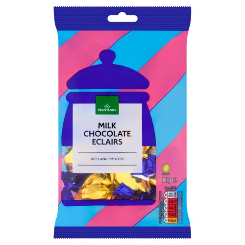 Morrisons Chocolate Eclairs 185g