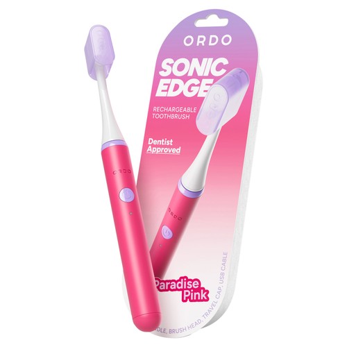 Ordo Sonic Edge Rechargeable Toothbrush Paradise Pink