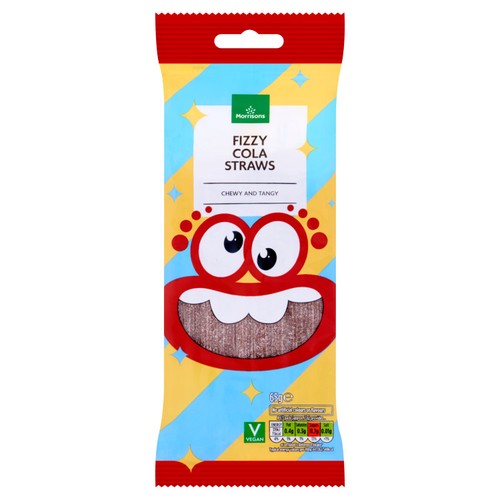Morrisons Fizzy Cola Straws 65g