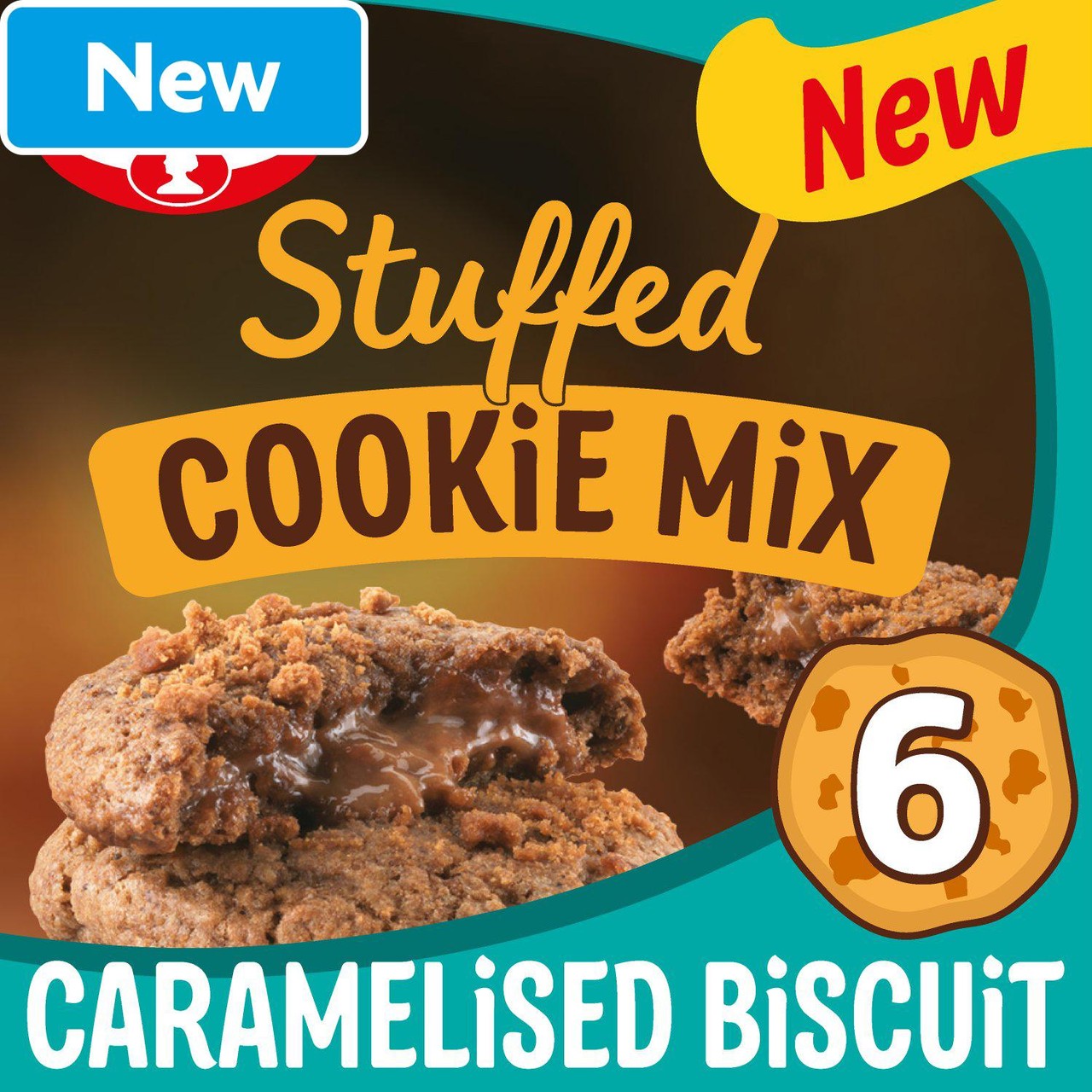 Dr. Oetker Caramel Biscuit Stuff Cookie Mix