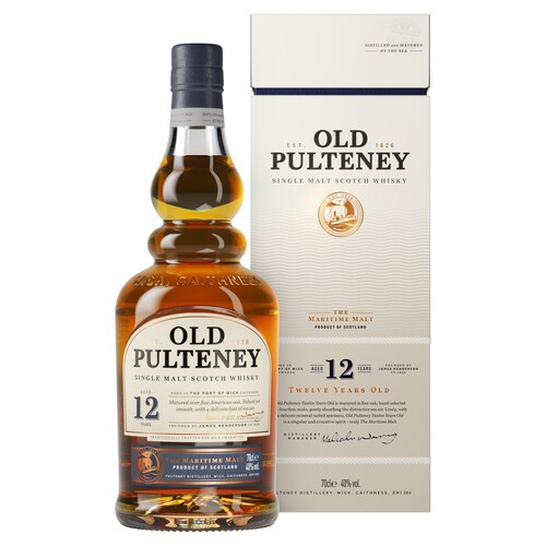 Old Pulteney 12 Year Old Malt Single Malt Scotch Whisky 