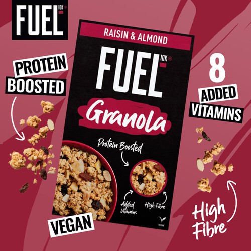 Fuel10k Raisin & Almond Granola