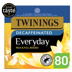 Twinings Everyday Decaffeinated 80 Tea Bags