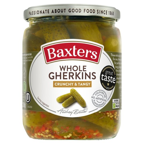 Baxters Whole Gherkins