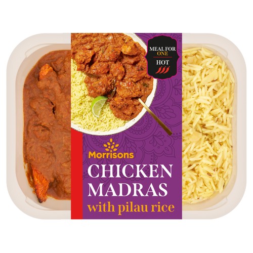 Morrisons Chicken Madras & Rice
