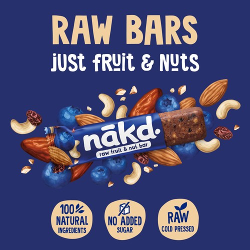 Nakd Big Bar Blueberry Muffin 
