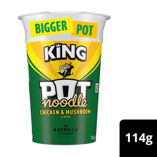 Pot Noodle Chicken & Mushroom King Pot