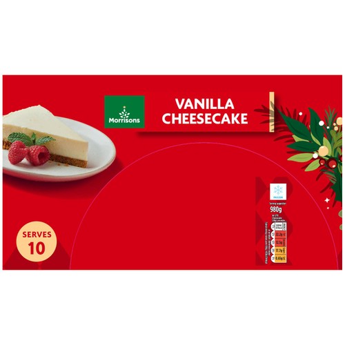 Morrisons Vanilla Cheesecake 980g