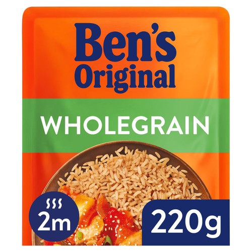 Bens Original Wholegrain Microwave Rice