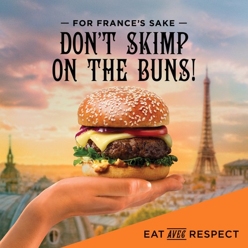 St. Pierre 4 Seeded Brioche Burger Buns