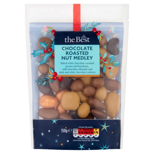 Morrisons The Best Chocolate Roasted Nut Medley With A Hint Of Salt 150g