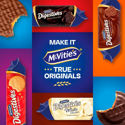 McVitie's Digestives Dark Chocolate Biscuits Twin Pack