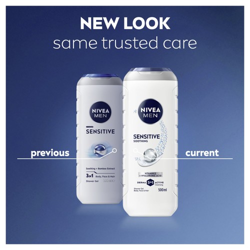 Nivea Men Sensitive Shower Gel 500ml