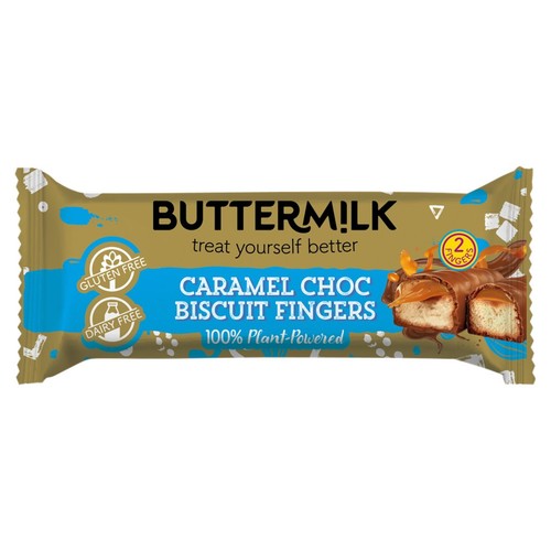 Buttermilk Plant Powered Dairy/Gluten Free Caramel Biscuit Bar 50G