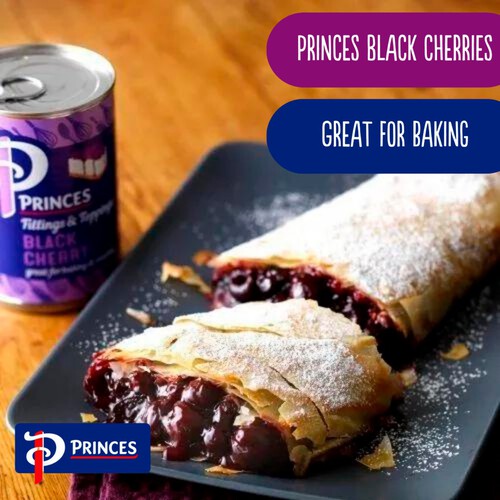 Princes Fruit Filling Black Cherry 