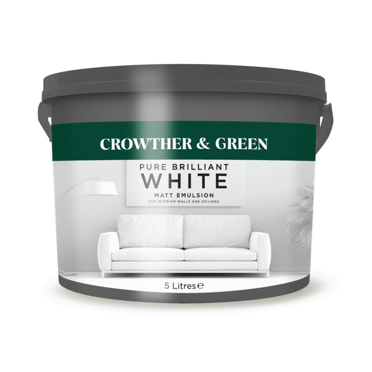 Crowther & Green Pure Brilliant White Emulsion Paint