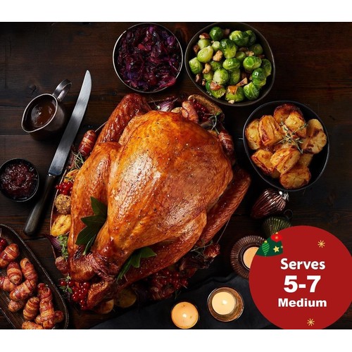 Morrisons Frozen Medium Basted Turkey Crown 2-2.39 kg