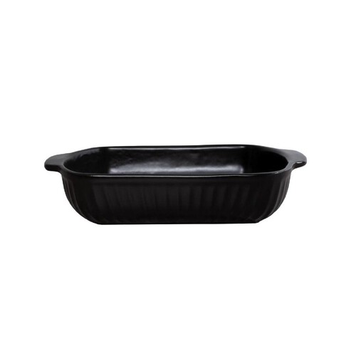 Nutmeg Home Black Ceramic Roaster Medium