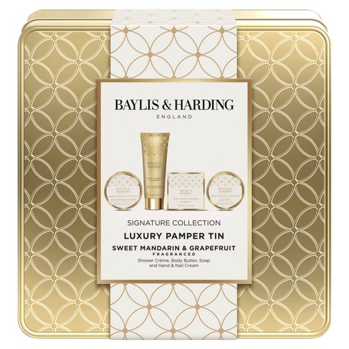Baylis & Harding Sweet Mandarin & Grapefruit Pamper Tin Gift Set