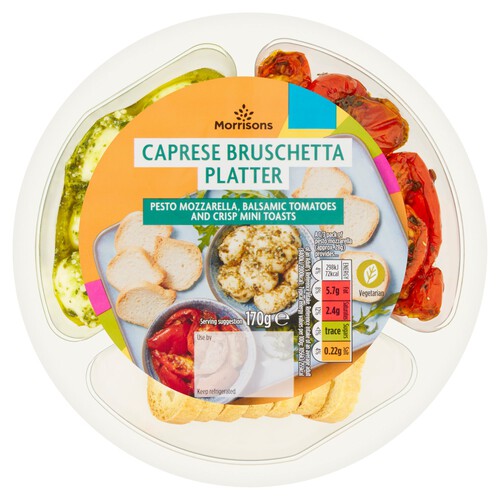 Morrisons Caprese Bruschetta Platter