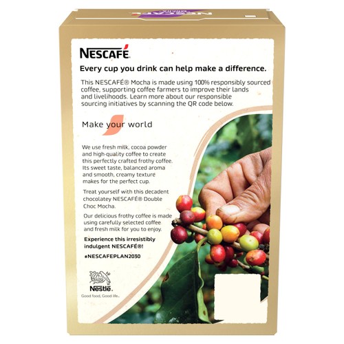 Nescafe Mocha Double Chocolate Instant Coffee 7 Sachets 