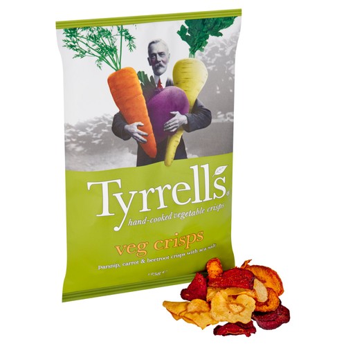 Tyrrells Vegetable Crisps 125g