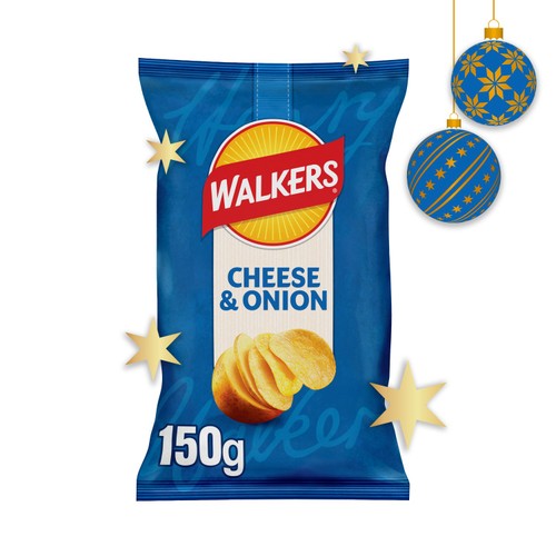 Walkers Cheese & Onion Sharing Crisps