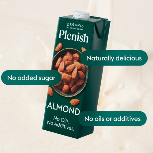 Plenish Organic Almond 1L