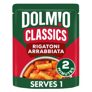 Dolmio Classics Arrabbiata Rigatoni Microwave Pasta Meal