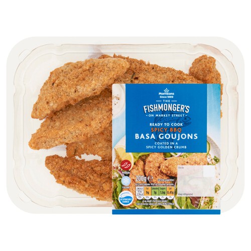 Morrisons Market St Spicy BBQ Basa Goujons