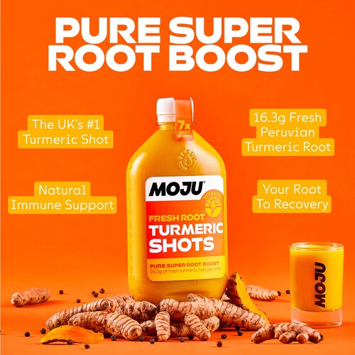 Moju Turmeric Vitality Dosing Bottle 7x Shots 