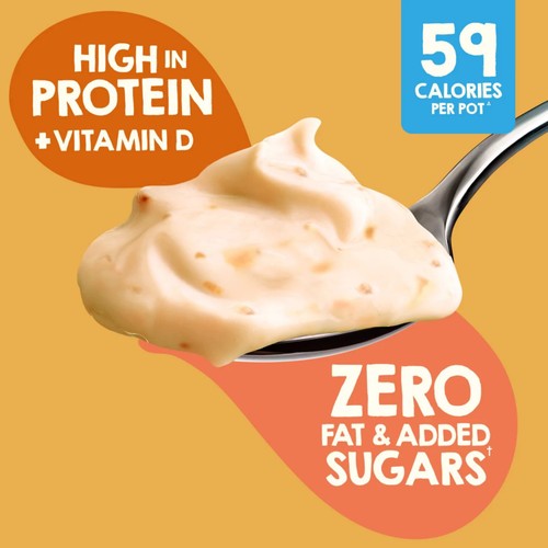 Light & Free Greek Style Yogurt Sticky Toffee Flavour 4x115g