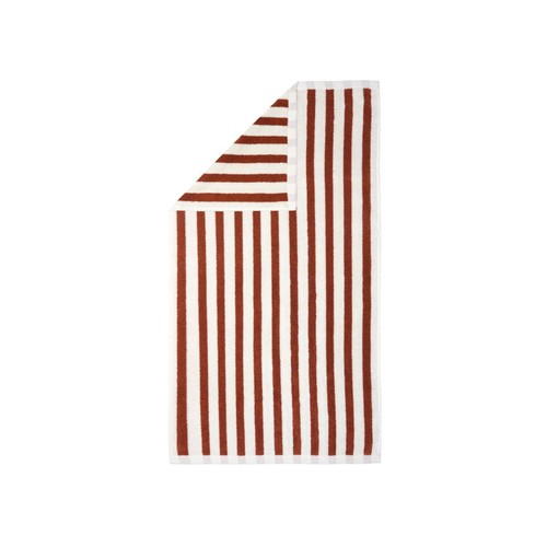 Spa Maison Brown Stripe Bath Sheet
