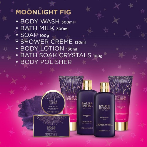 Baylis & Harding Moonlight Fig Luxury Pamper Gift Set