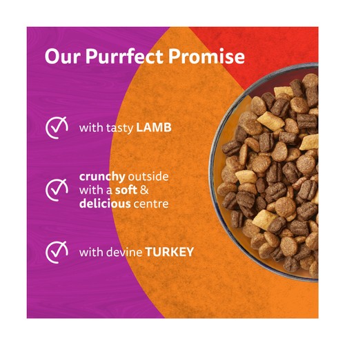 Whiskas 1+ Cat Complete Dry Duo Meaty Combos 1.9kg
