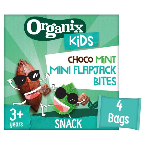 Organix Kids Choco Mint Mini Flapjack Bites